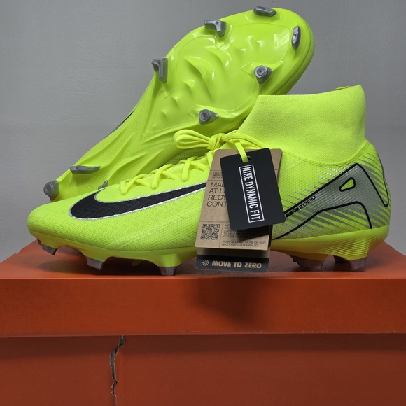 Nike Mercurial Superfly 10 Academy FG Voltage Pack FQ1456-700 Mens Size 11.5 New - Picture 1 of 11